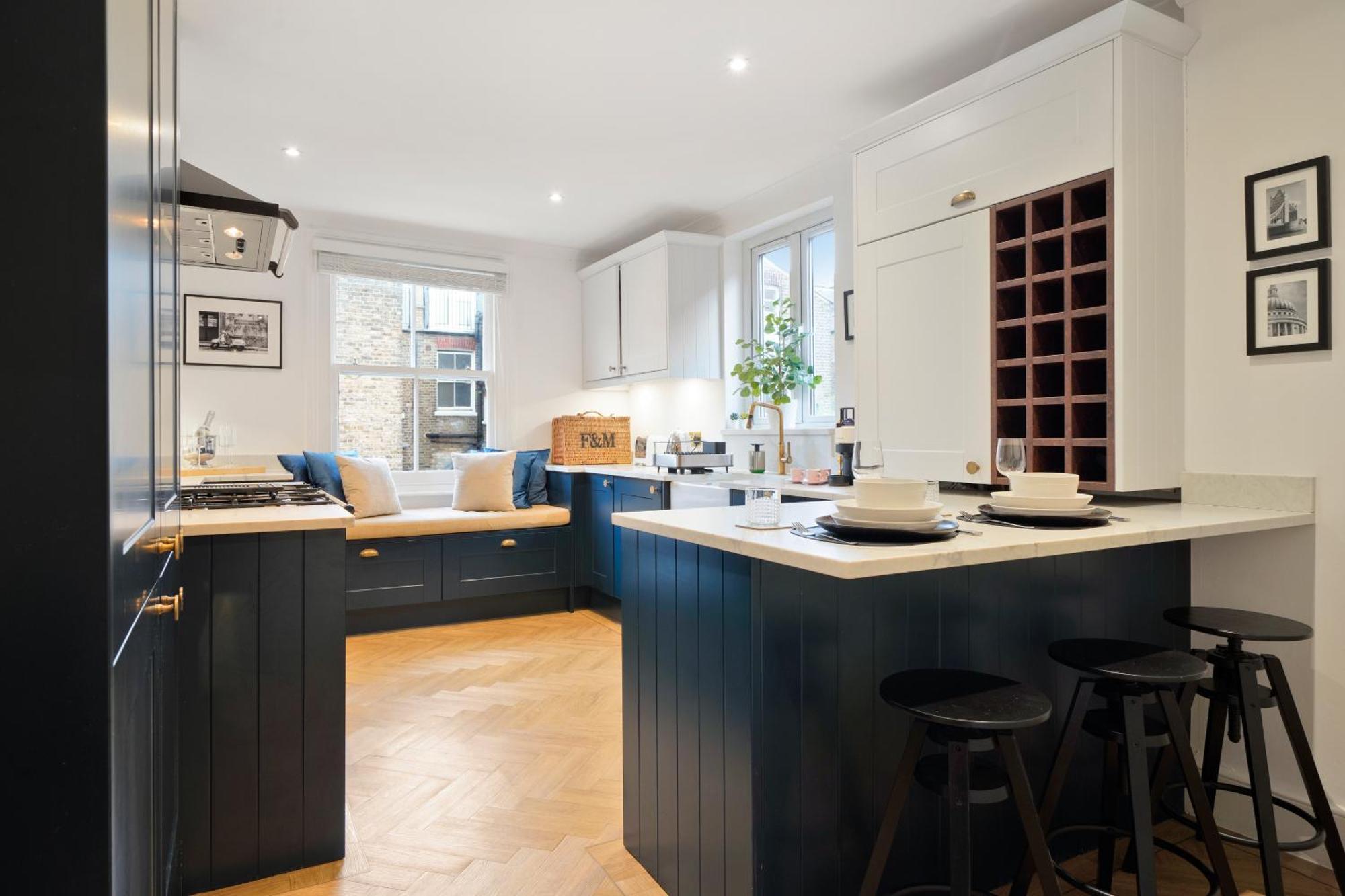 Luxury - Apartment In Battersea Park & Power Station London Exteriör bild