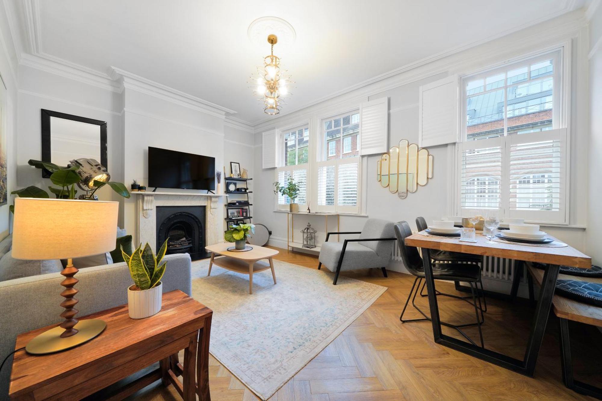 Luxury - Apartment In Battersea Park & Power Station London Exteriör bild